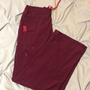 Carhartt Scrub pants- straight leg wine